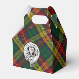 Clan Buchanan Crest & Tartan Favour Box
