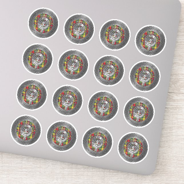 Clan Buchanan Crest & Tartan Knot (Detail)