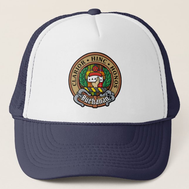 Clan Buchanan Crest Trucker Hat (Front)