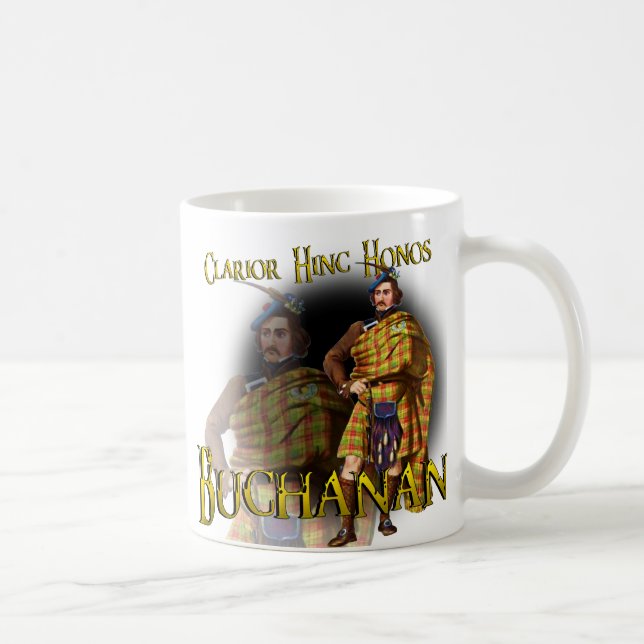 Clan Buchanan Old Scottish Mug (Right)