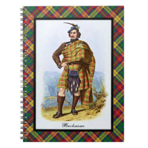 Clan Buchanan Scottish Highland Dreams Notebook