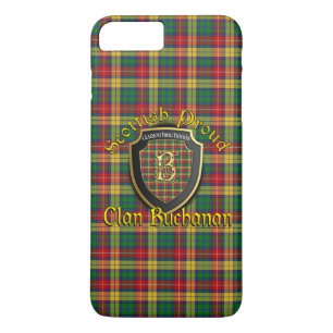 Clan Buchanan Scottish Proud iPhone 7 iPhone 8 Plus/7 Plus Case