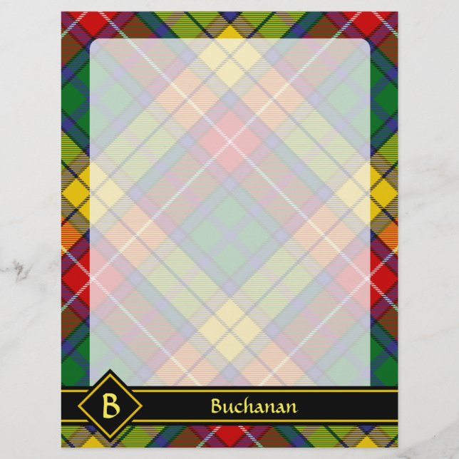 Clan Buchanan Tartan (Front)