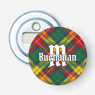 Clan Buchanan Tartan Bottle Opener