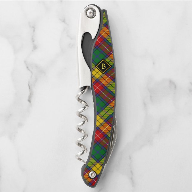 Clan Buchanan Tartan Corkscrew (Front)