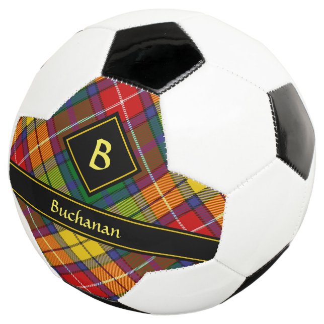 Clan Buchanan Tartan Football (Three Quarter)