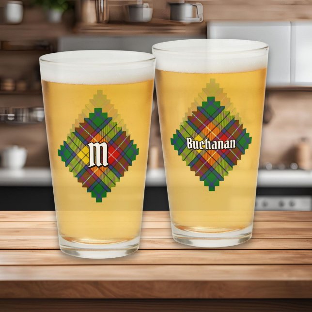 Clan Buchanan Tartan Glass (Creator Uploaded)