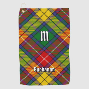 Clan Buchanan Tartan Golf Towel
