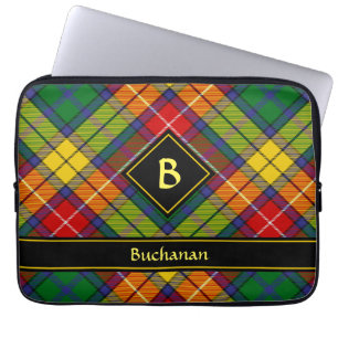 Clan Buchanan Tartan Laptop Sleeve