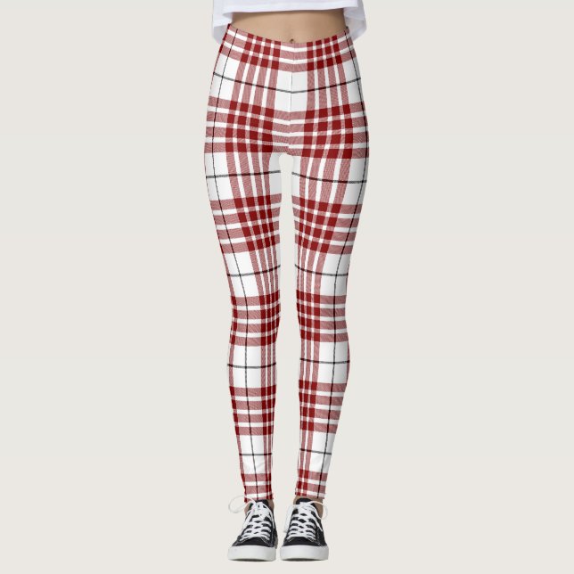 Clan Buchanan Tartan Leggings (Front)