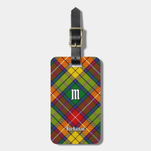 Clan Buchanan Tartan Luggage Tag