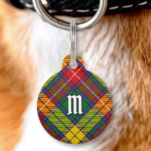 Clan Buchanan Tartan Pet Tag