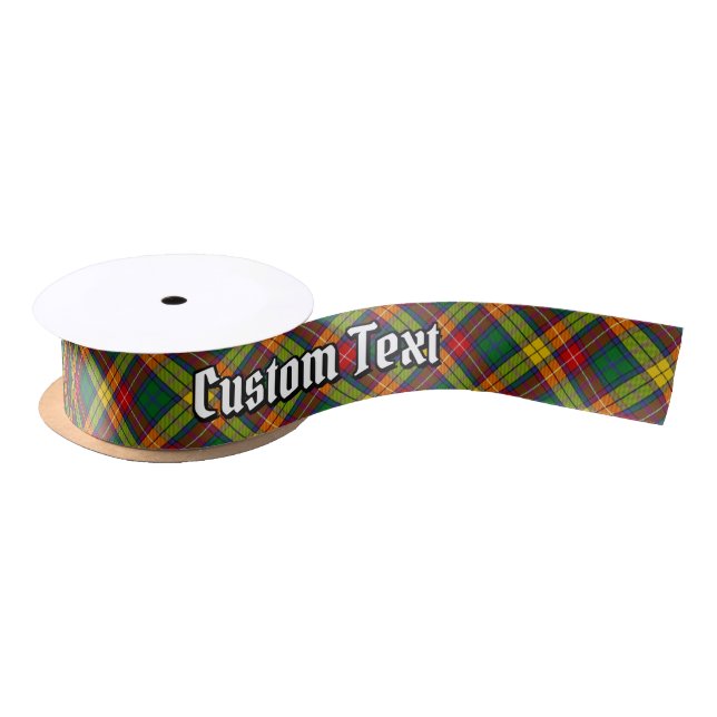 Clan Buchanan Tartan Satin Ribbon (Spool)