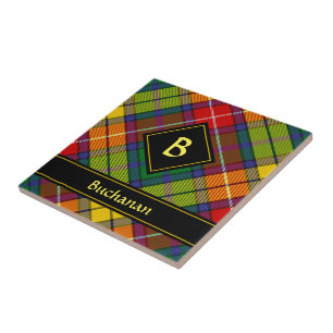 Clan Buchanan Tartan Tile