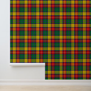 Clan Buchanan Tartan Wallpaper