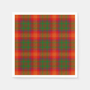 Clan Burns Tartan Napkin