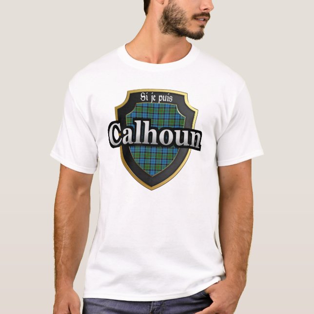 Clan Calhoun Scotland Tartan Dynasty T-Shirt (Front)