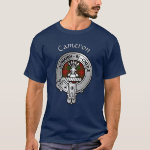 Clan Cameron Crest & Tartan T-Shirt