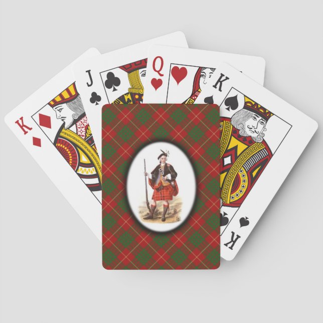 Clan Cameron Scottish Dream Bicycle Brand Deck Playing Cards (Back)
