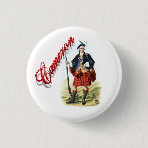Clan Cameron Scottish Dream Button