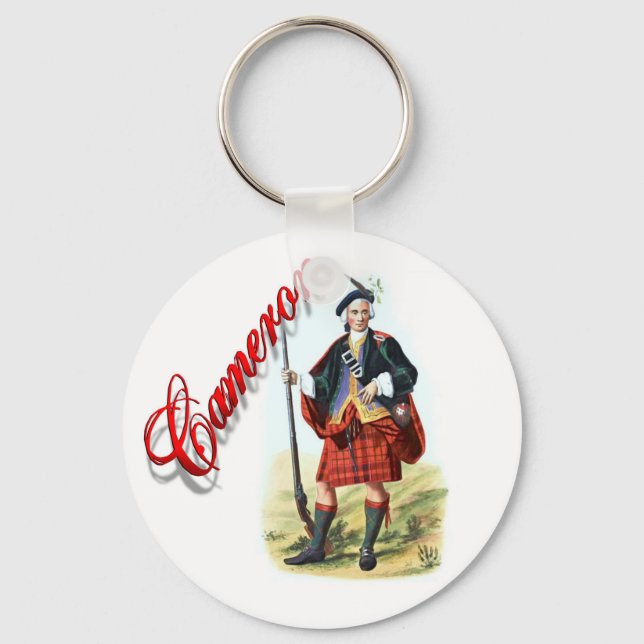 Clan Cameron Scottish Dream Keychain (Front)