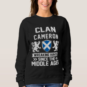 Clan CAMERON scottish family scotland mothers day Sweatshirt