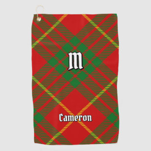 Clan Cameron Tartan Golf Towel