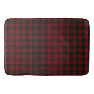 Clan Cameron Tartan Plaid Bath Mat