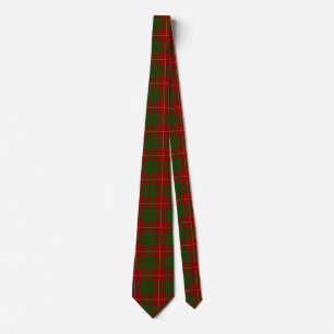 Clan Cameron Tartan Plaid Tie