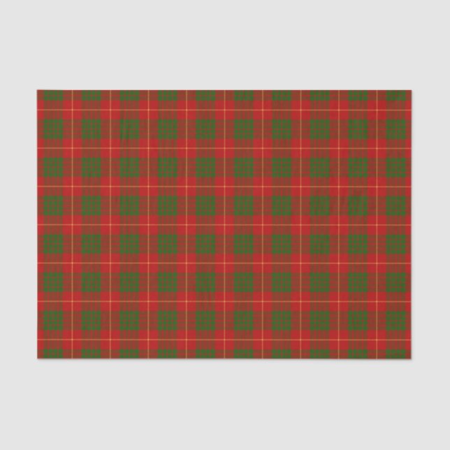 Clan Cameron Tartan Tissue Paper (Front)