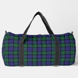 Clan Campbell Black Watch Scottish Tartan Duffle Bag