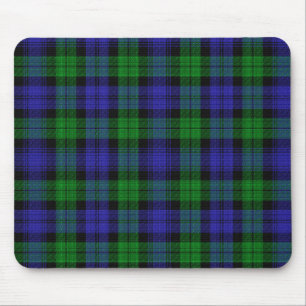 Clan Campbell Black Watch Scottish Tartan Mouse Mat