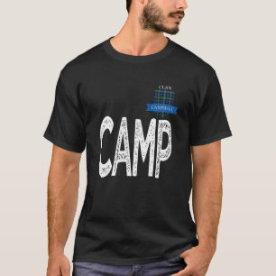 Clan Campbell CA and M and P Family Matching T-Shirt