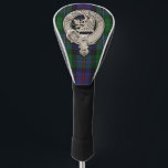 Clan Campbell Crest & Cawdor Tartan Golf Head Cover<br><div class="desc">Clan Campbell Crest & Cawdor Tartan</div>