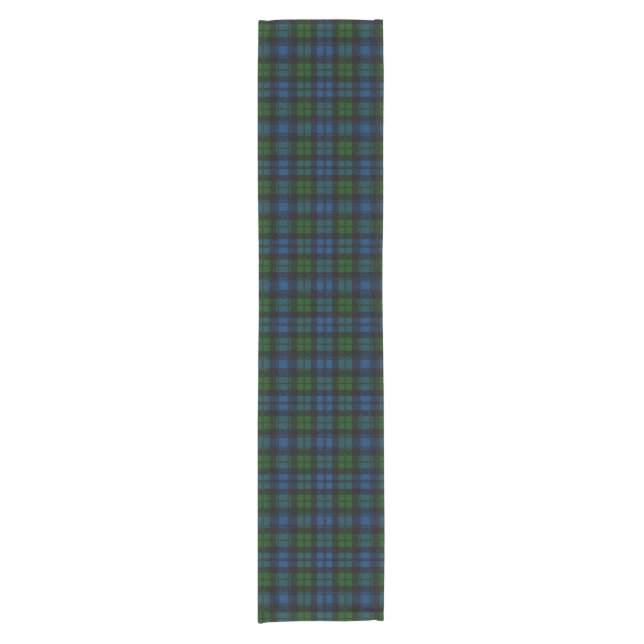 Clan Campbell Military Tartan Short Table Runner (Front)