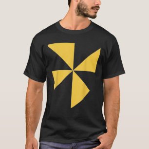 Clan Campbell Modern Large Shield Contemporary T-Shirt
