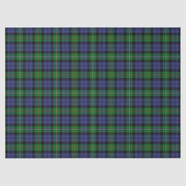 Clan Campbell of Loudoun Tartan Tissue Paper (Front)