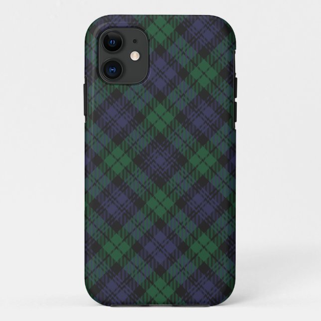 Clan Campbell Tartan iPhone 5 Case (Back)