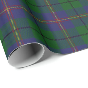 Clan Carmichael Scottish Tartan Wrapping Paper