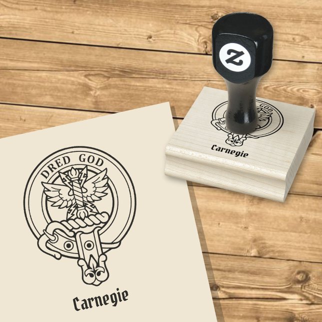 Clan Carnegie Crest Rubber Stamp (Creator Uploaded)