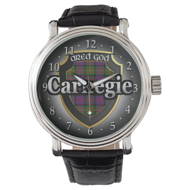 Clan Carnegie Scotland Celebration Watch (Front)