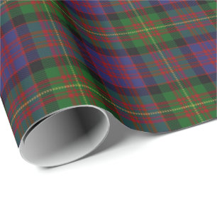 Clan Carnegie Scottish Tartan Wrapping Paper