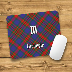 Clan Carnegie Tartan Mouse Mat