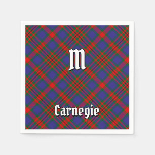 Clan Carnegie Tartan Napkin