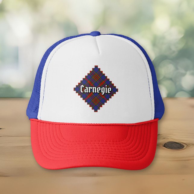 Clan Carnegie Tartan Trucker Hat (Creator Uploaded)