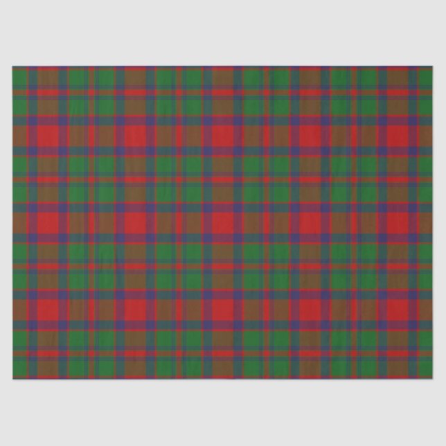 Clan Carrick Tartan Tissue Paper (Front)