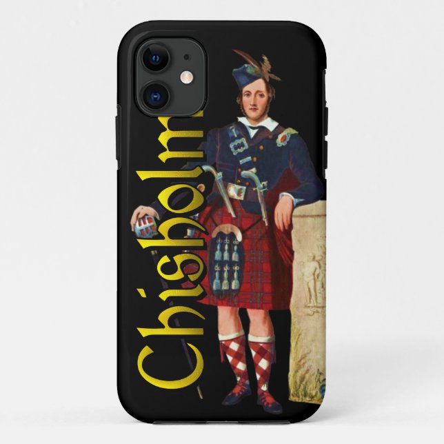 Clan Chisholm Old Scotland Case (Back)