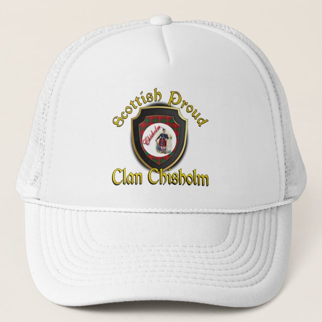 Clan Chisholm Scottish Dynasty Cap (Front)