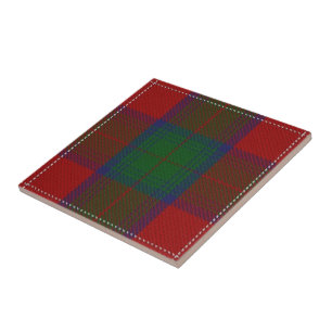 Clan Chisholm Scottish Expressions Tartan Tile