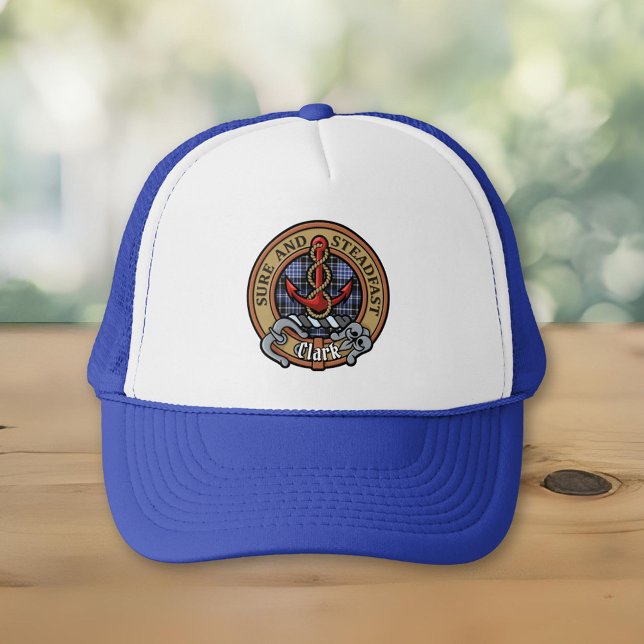 Clan Clark Crest Trucker Hat (Creator Uploaded)